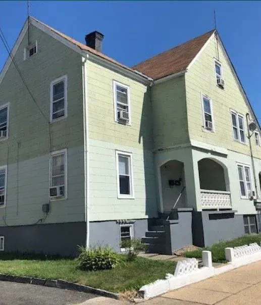 Residential building renovation in Plainfield, New Jersey, before the work shown in this case study